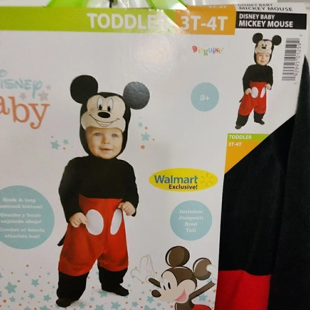 New Disney Mickey Mouse Halloween Dress Up Party Deluxe Costume